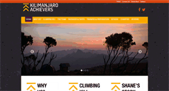Desktop Screenshot of kilimanjaroachievers.com